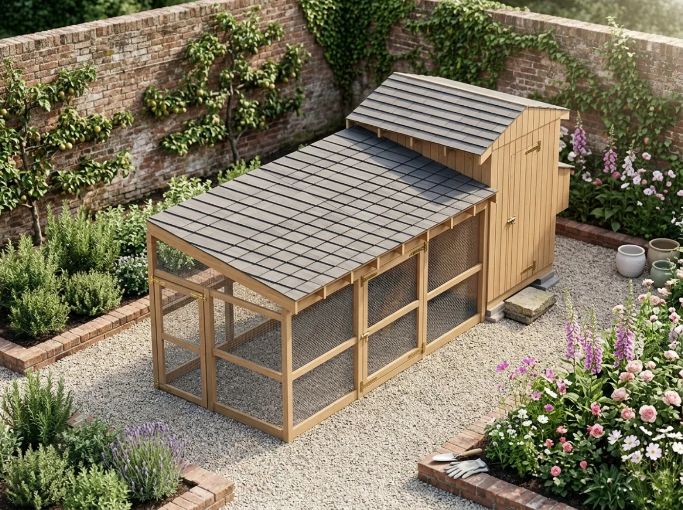 The Garden Coop: the walk-in garden coop
